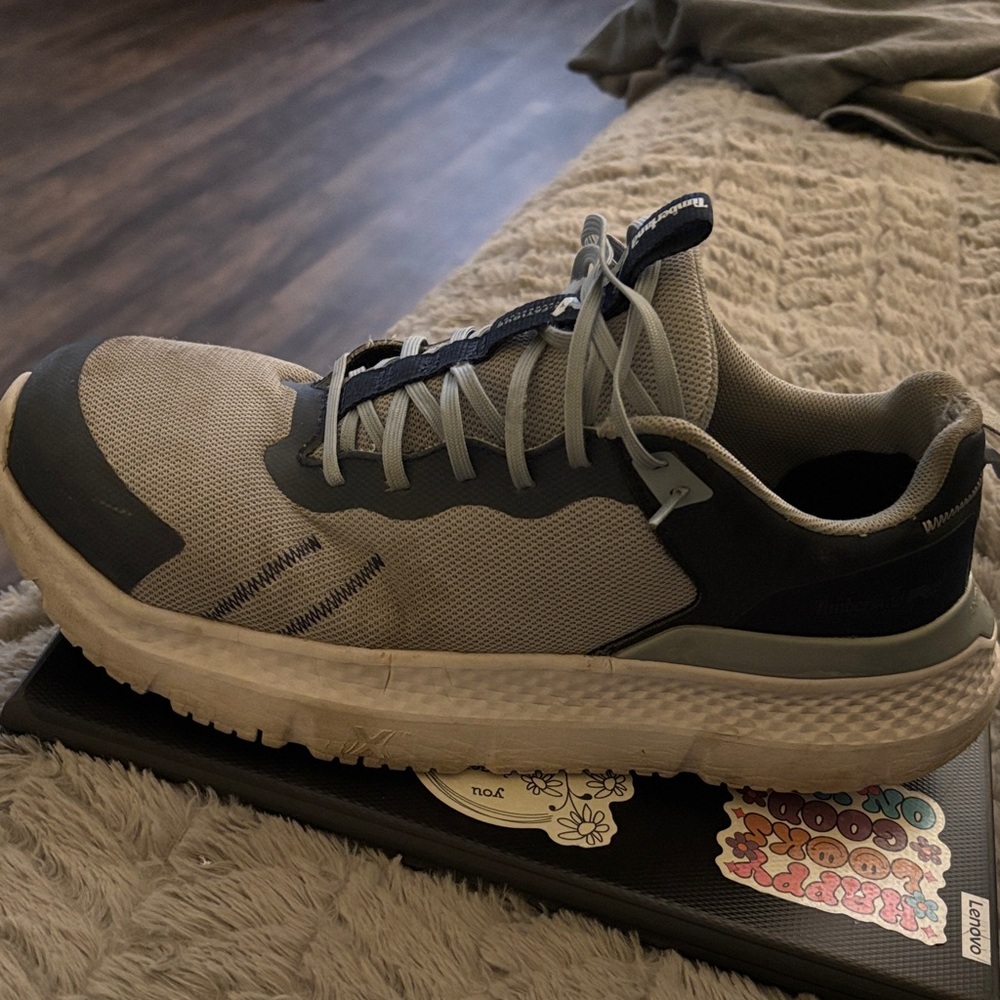 Timberland PRO Men's Athletic Trainer in Gray and Black